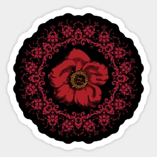 Flower Sticker